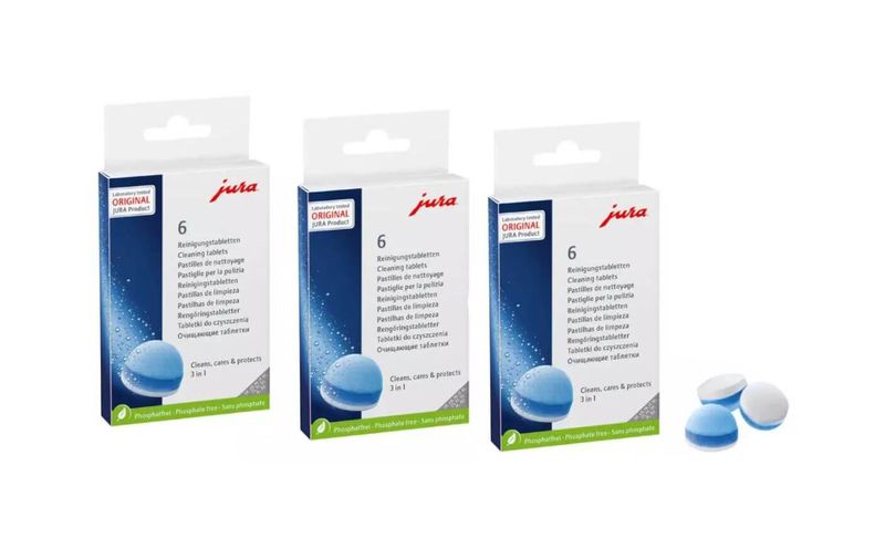 Pastilles de nettoyage 3 phases - JURA Suisse