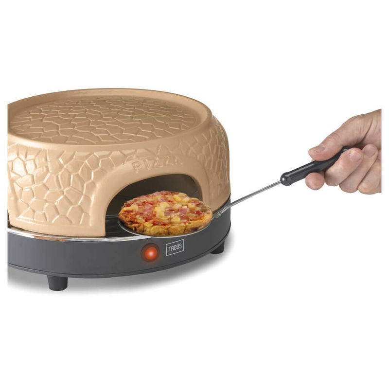 Pizzarette with True Cooking Stone (6 Person Edition) Tabletop Mini Pizza  Oven