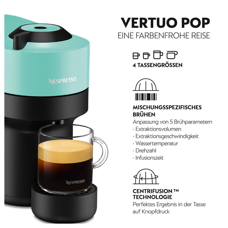 Nespresso Vertuo Pop Macchina da caffè da Krups Aqua Mint compra