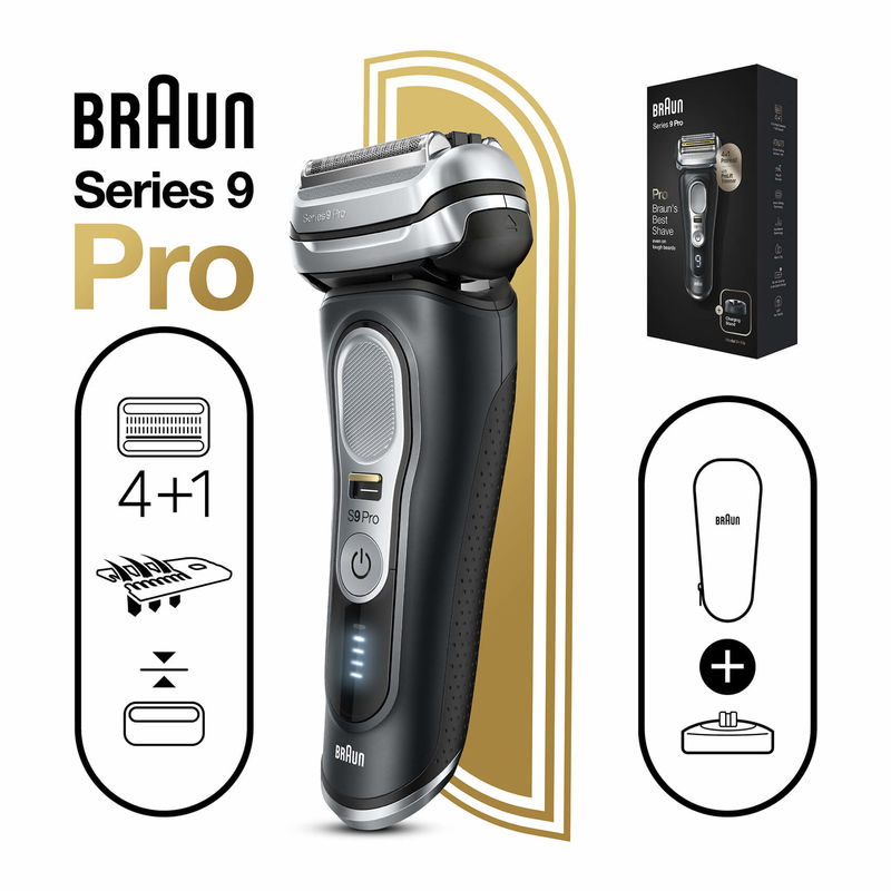 Rasoir électrique Braun Series 9 PRO + - rasoir le plus efficace