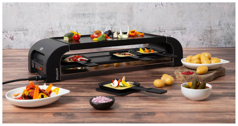 Stöckli PizzaGrill for8 Apparecchio raclette antracite compra