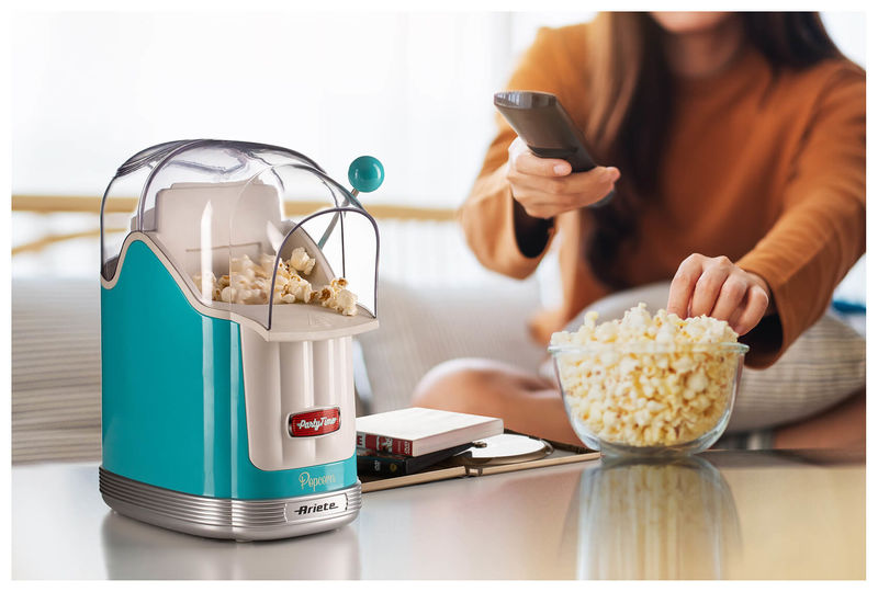 Buy Ariete popcorn maker 50g 1100W dosage blue