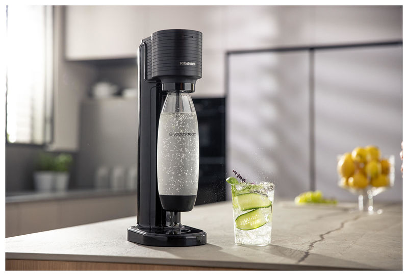 Carbonated machine SodaStream GAIA Black w/o cylinder - PS Auction - We  value the future - Largest in net auctions