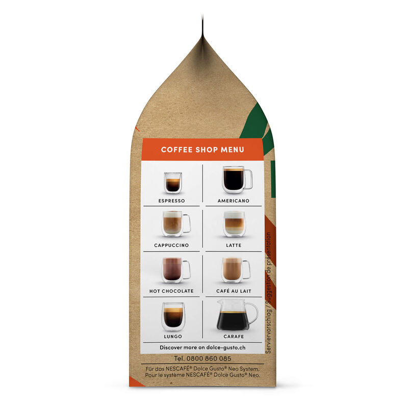 NEO Latte Macchiato : pods de café compostables