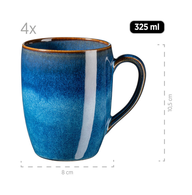Mäser Ossia Kaffeebecher-Set 4-teilig kaufen Blau
